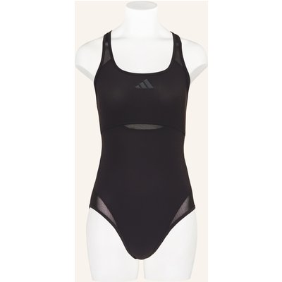 Adidas Badeanzug Lanelux Y-Back Mesh schwarz