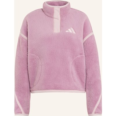 Adidas Terrex Fleece-Troyer Terrex Multi High Pile rosa