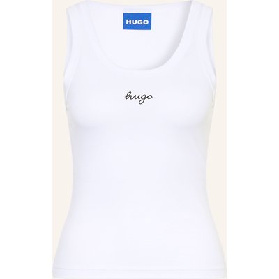 Hugo Top Damatank weiss