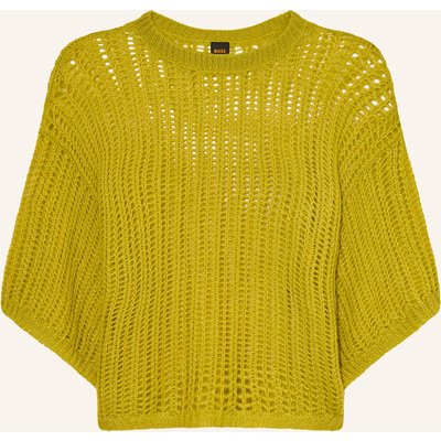Boss Pullover Frug Mit 3/4-Arm Und Mohair gruen