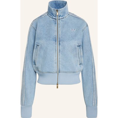 Adidas Originals Jeansjacke Mit Galonstreifen blau