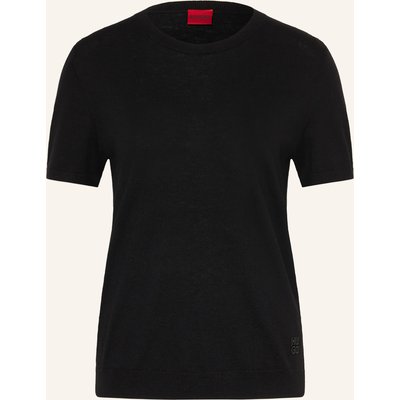 Hugo Strickshirt Sessinak schwarz