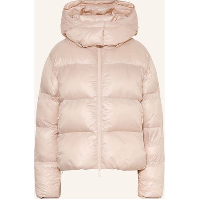 Darling Harbour Steppjacke Mit Abnehmbarer Kapuze beige