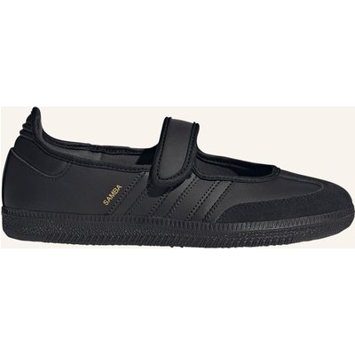 Adidas Originals Mary-Jane-Ballerinas Samba Jane schwarz