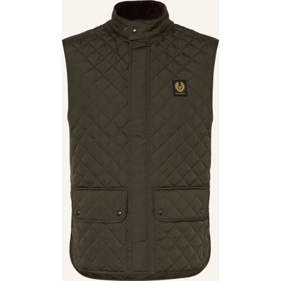 Belstaff Steppweste Icon gruen