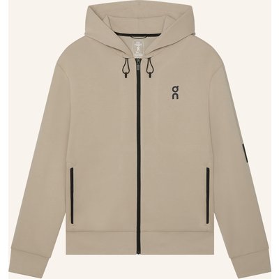 On Sweatjacke Focus Tech beige