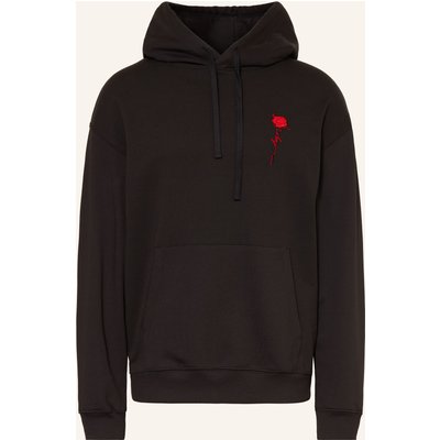 Hugo Hoodie Diflowhood schwarz