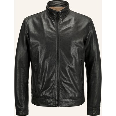 Milestone Lederjacke Msjack schwarz