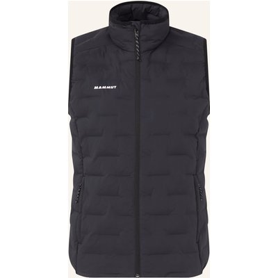 Mammut Steppweste Sender In schwarz