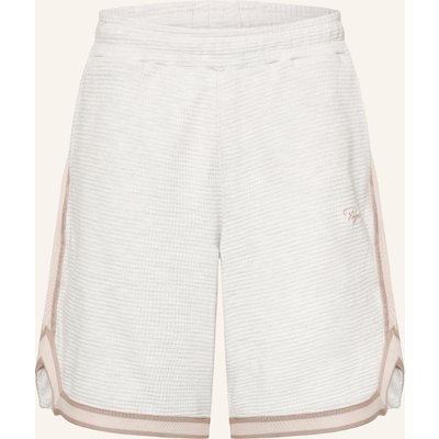 Pegador Sweatshorts Signar Mit Galonstreifen grau