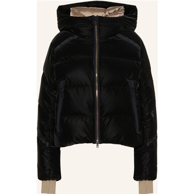 Toni Sailer Daunen-Skijacke Swalina Velvet Mit Schmucksteinen schwarz