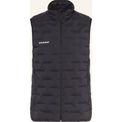 Mammut Steppweste Sender In schwarz