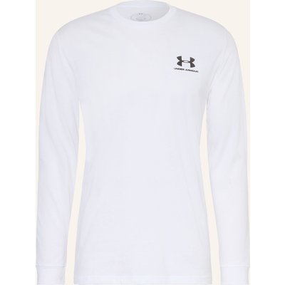 Under Armour Longsleeve Ua Sportstyle Left Chest weiss