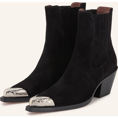 Paris Texas Cowboy Boots Dallas schwarz