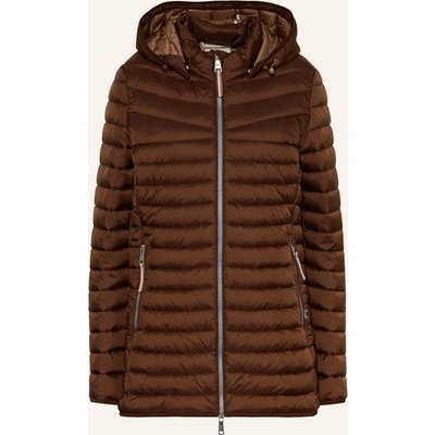 Fuchs Schmitt Steppjacke Andria Mit Abnehmbarer Kapuze braun