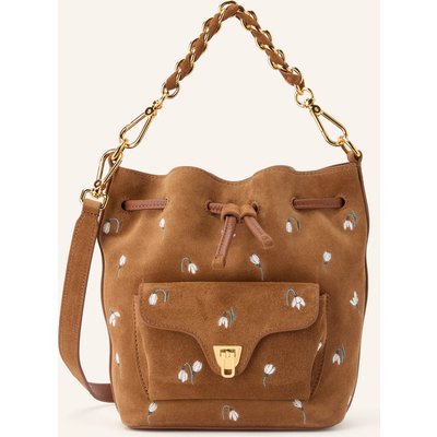 Coccinelle Beuteltasche braun