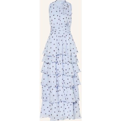 Neo Noir Schluppenkleid Marli blau