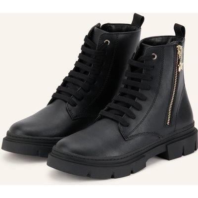Geox Schnürboots J Karsyn schwarz