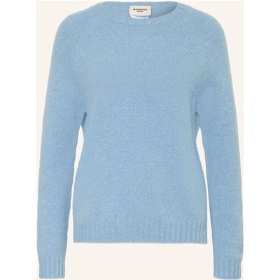 Weekend Max Mara Pullover Ghiacci Mit Alpaka blau