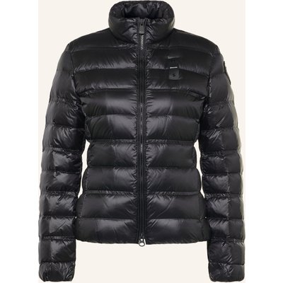 Blauer Lightweight-Daunenjacke Georgi schwarz