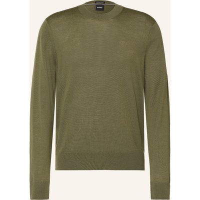 Boss Pullover Leno gruen