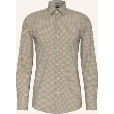 Boss Hemd Hank Slim Fit beige