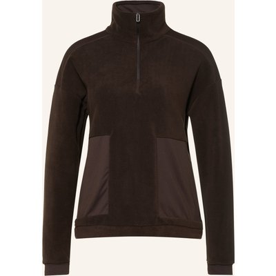 Jeanne Baret Fleece-Troyer Rochefort braun