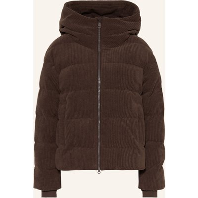 We Norwegians Skijacke Britt Aus Cord braun
