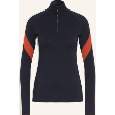 We Norwegians Midlayer Zermatt Mit Merinowolle blau