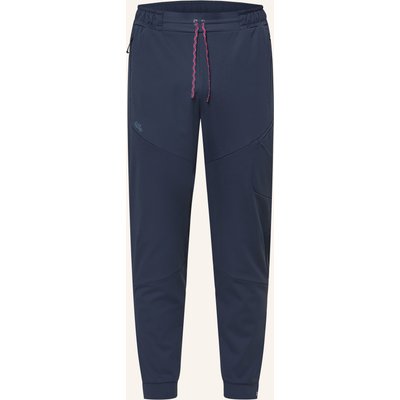 Odlo Softshell-Hose Zeroweight X-Warm Insulated 80 Years blau