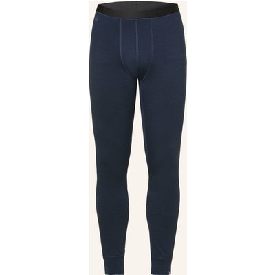 Odlo Funktionswäsche-Hose Merino 200 80 Years Aus Merinowolle blau