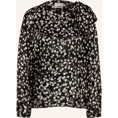 Isabel Marant Blusenshirt Firma Mit Seide schwarz