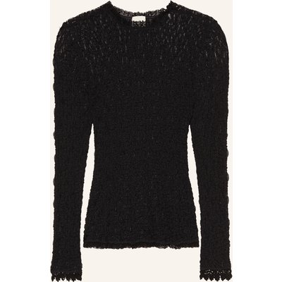 Marant Étoile Longsleeve Aus Spitze schwarz