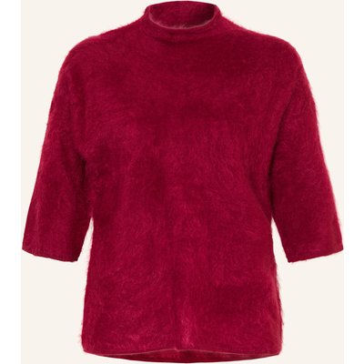 Mrs & Hugs Cashmere-Pullover Mit 3/4-Arm rot