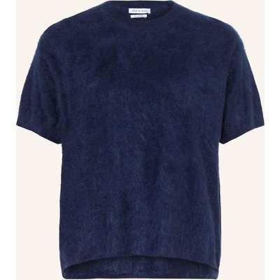 Mrs & Hugs Strickshirt Aus Cashmere blau