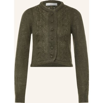 Johann & Johanna Strickjacke Mit Mohair gruen