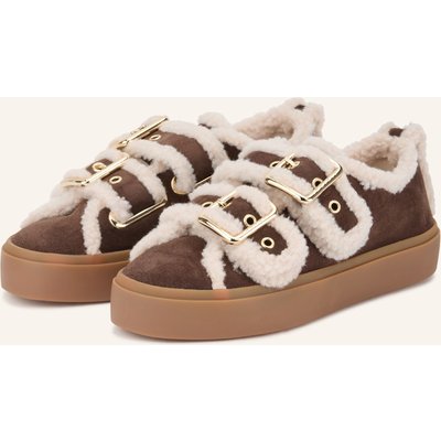 Inuikii Sneaker Low Velcro braun