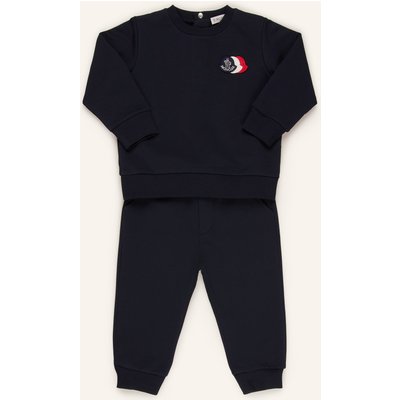 Moncler Enfant Sweatanzug blau
