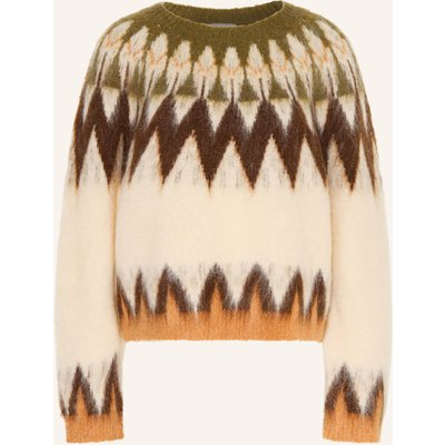 Mrs & Hugs Pullover braun