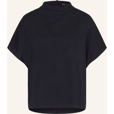 Peserico Blusenshirt Mit Schmucksteinen blau