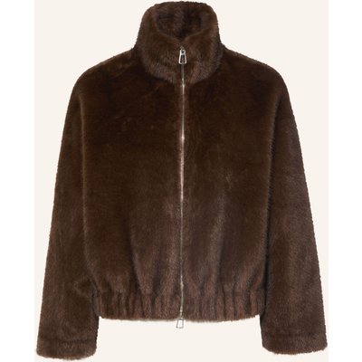Lilienfels Kunstfell-Jacke braun