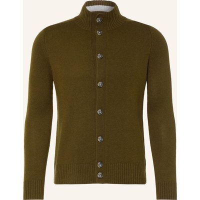Strokesman's Strickjacke Aus Cashmere gruen