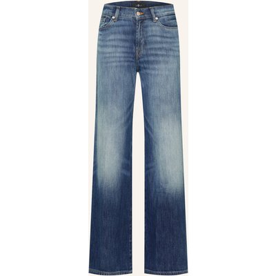 7 For All Mankind Wide Leg Jeans Lotta blau