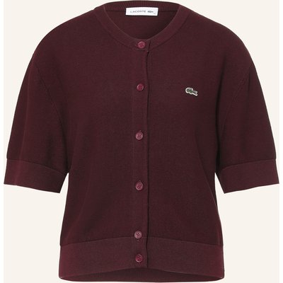 Lacoste Strickjacke rot