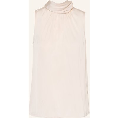 Van Laack Schluppentop Vl-Catali Aus Satin weiss