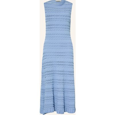Ted Baker Strickkleid Cahrlie Mit Rüschen blau