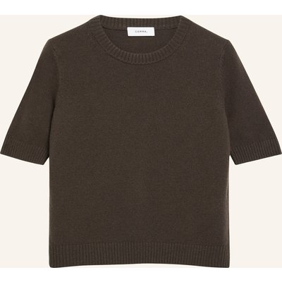 Comma Strickshirt braun