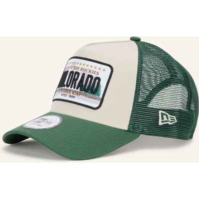 New Era Cap Licence Plate Trucker gruen