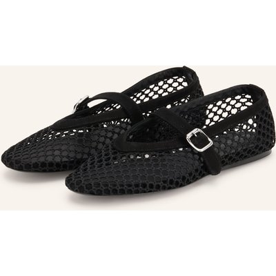 Mrs & Hugs Mary-Jane-Ballerinas schwarz