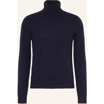 Fioroni Rollkragenpullover Aus Cashmere blau